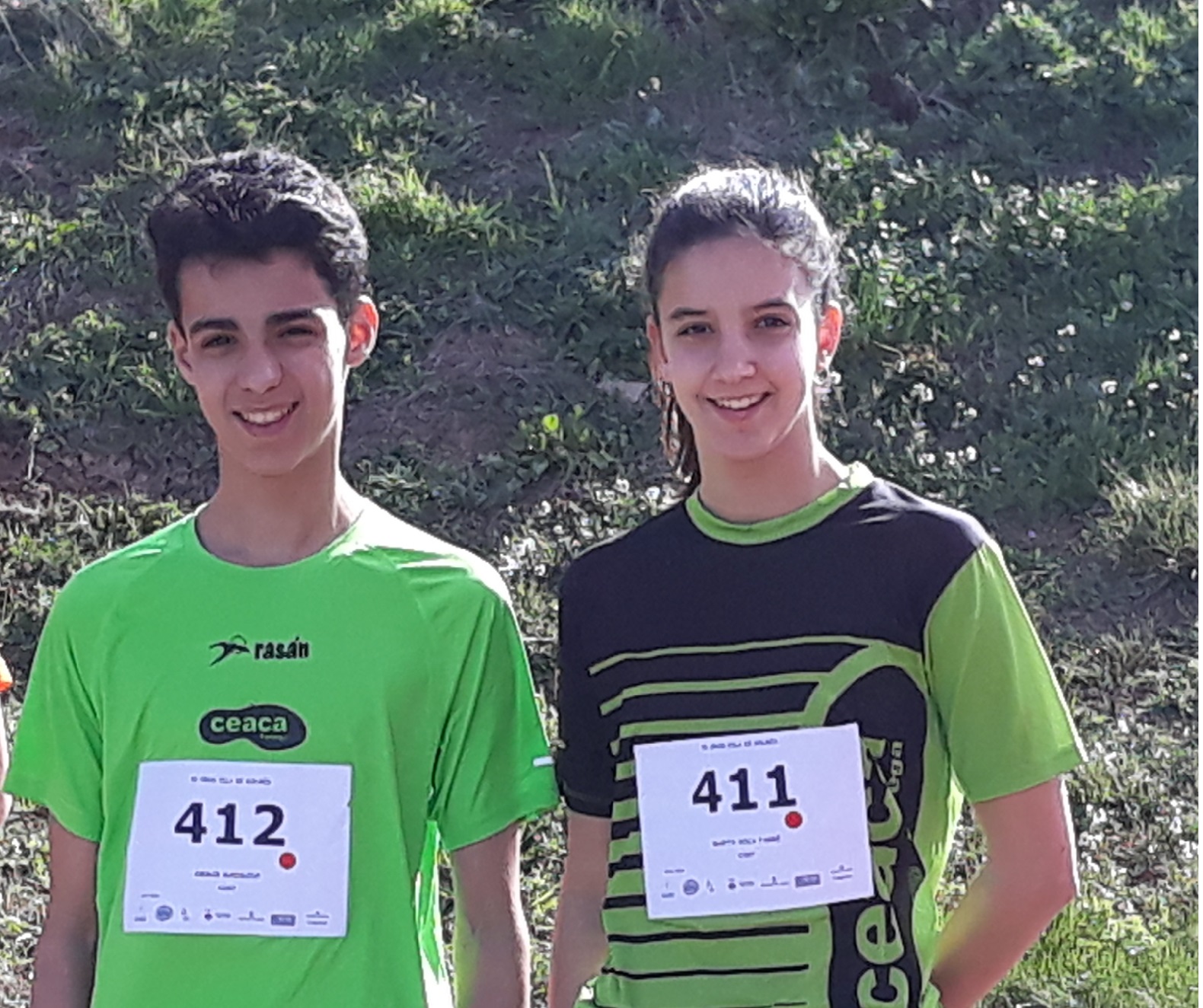 Marta Roca i Ammar Makhlouf, Campions provincials cadets del circuit Lleidatà de Cros, trofeu Diputació de Lleida.