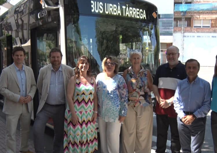 Tàrrega estrena un nou bus urbà 100% elèctric