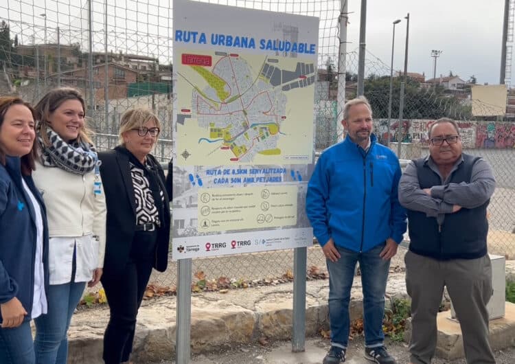 Iniciativa pionera: una ruta saludable pel nucli urbà de Tàrrega